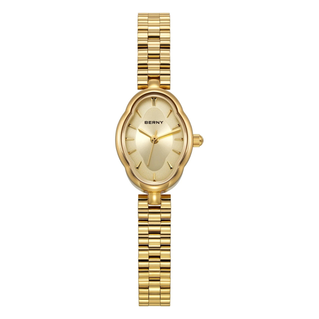 NOVA | Women's Gold Stainless Steel Waterproof Quartz Watch