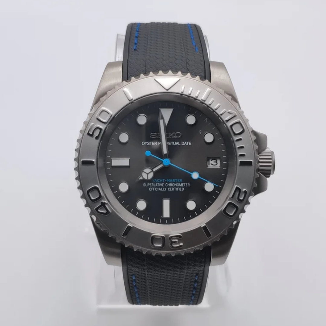SEIKOSUB | Yacht Master Titanium MOD Silicone Edition - Automatic Watch