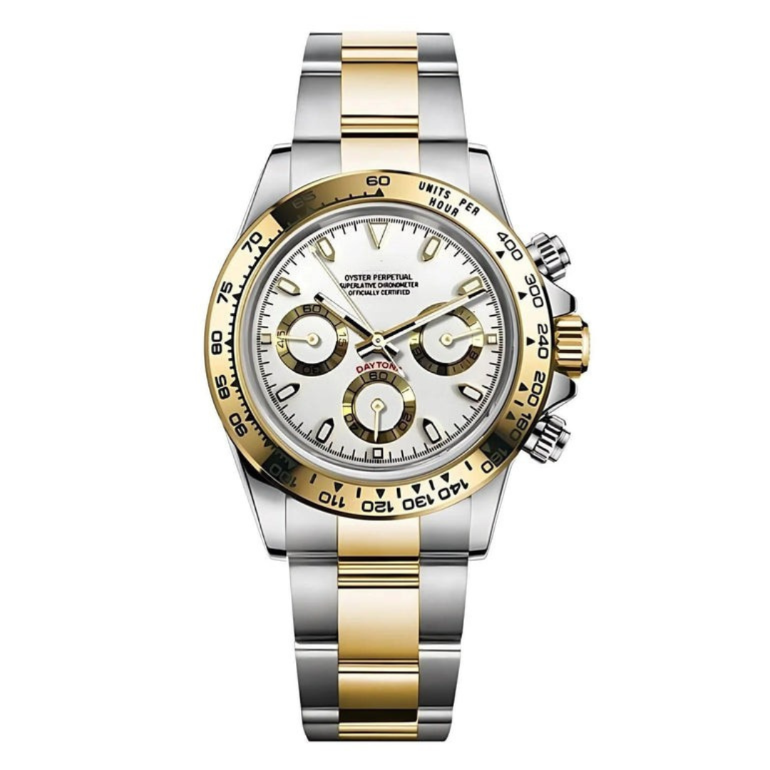 SEITONA CHRONOGRAPH MOD GOLD TWO-TONE PANDA EDITION