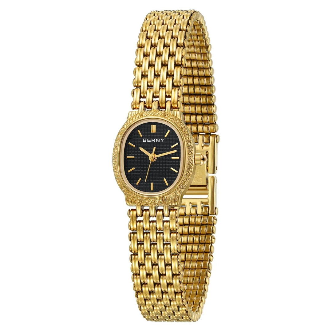 ETERNA | Women's Gold Stainless Steel Waterproof Quartz Watch