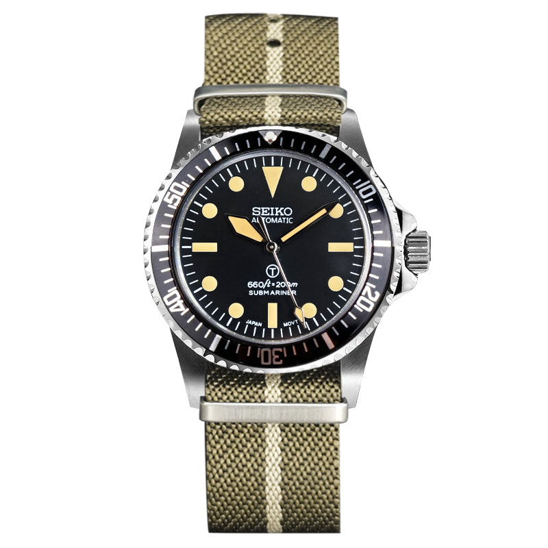 SEIKOSUB | Vintage Milsub MOD NATO Edition 40mm - Automatic Watch