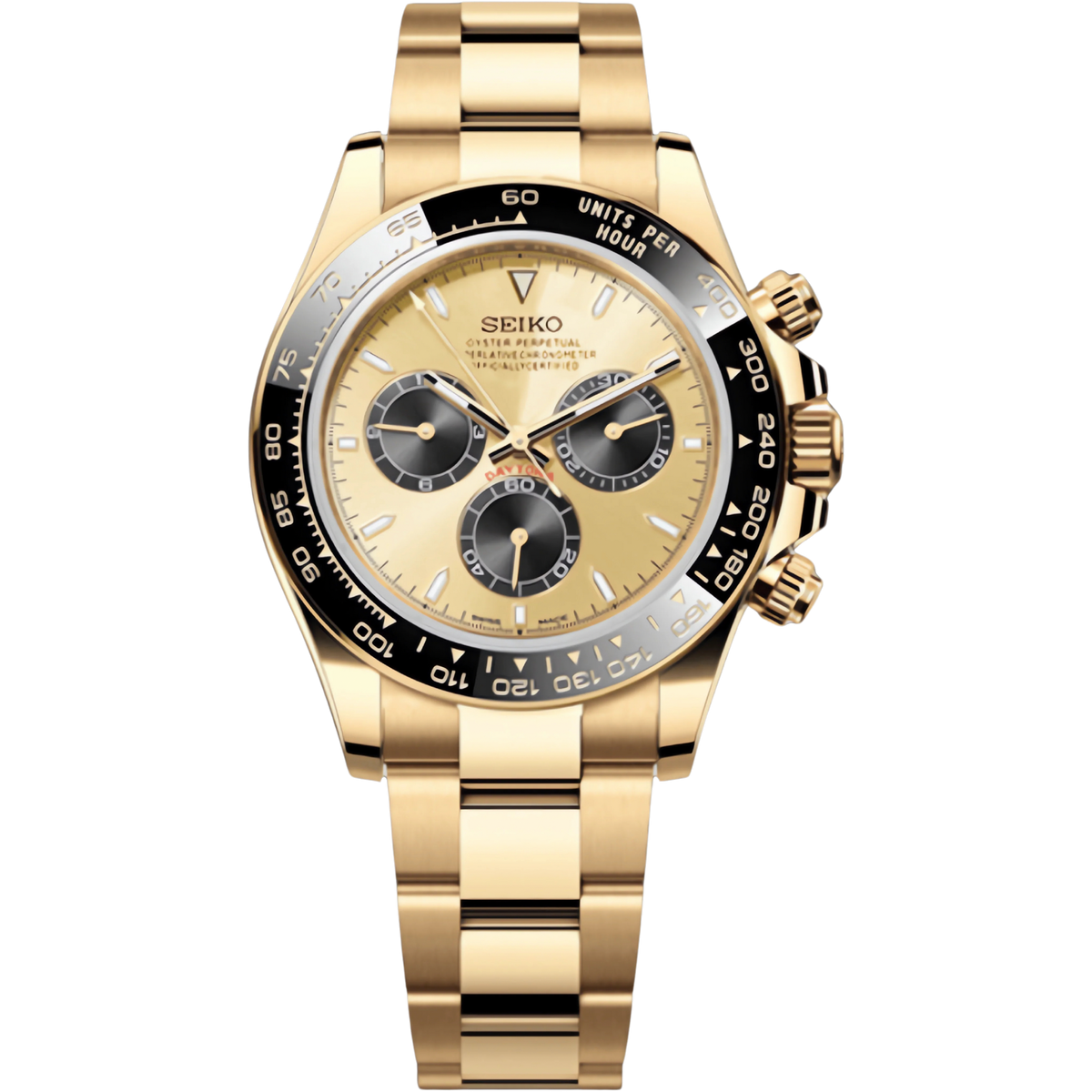 SEITONA | Chronograph MOD Golden Eagle Edition