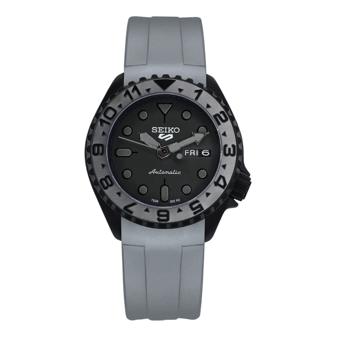SKX07| Seiko Mod Grey SKX Stealth Edition