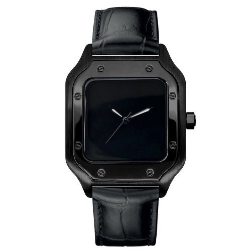 SANTEIKO | Santos MOD 38mm Solid Black Edition - Open Back Case