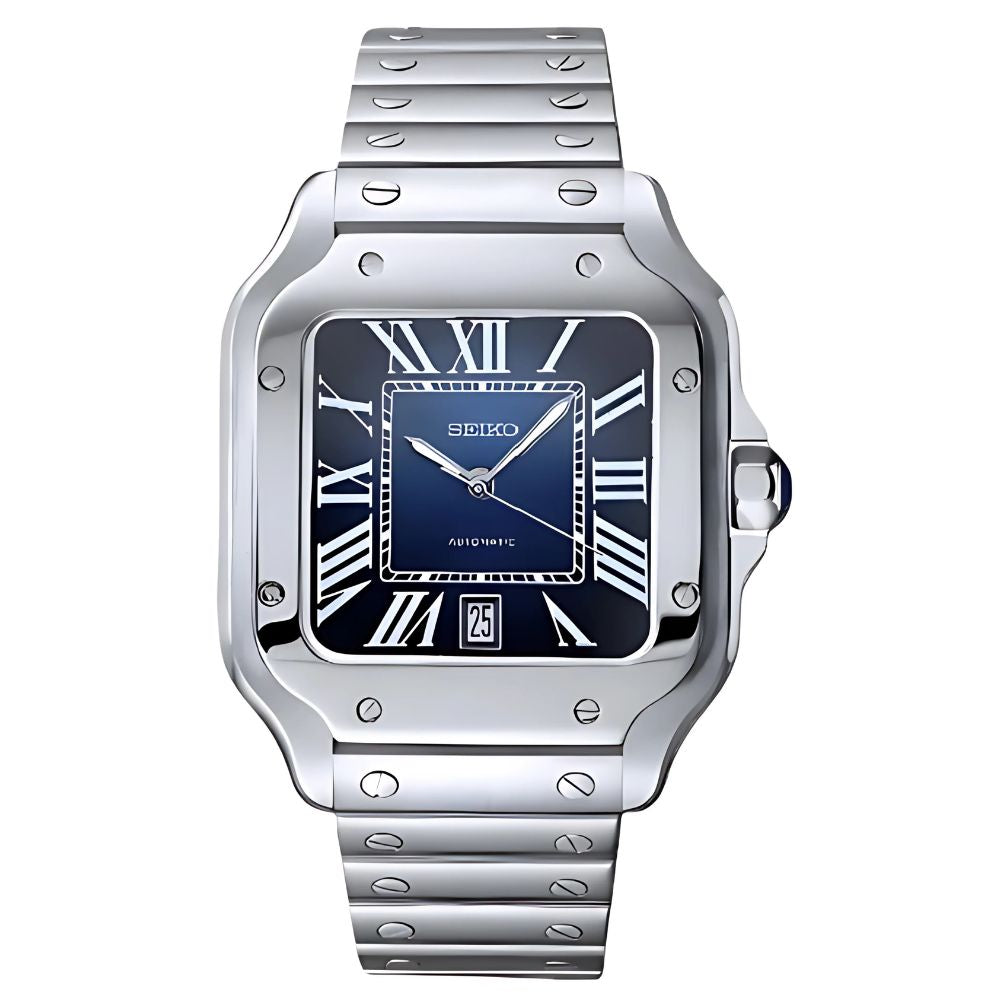 SANTEIKO | Santos MOD Indigo Ocean Edition 38mm 316L Stainless Steel - Automatic Watch