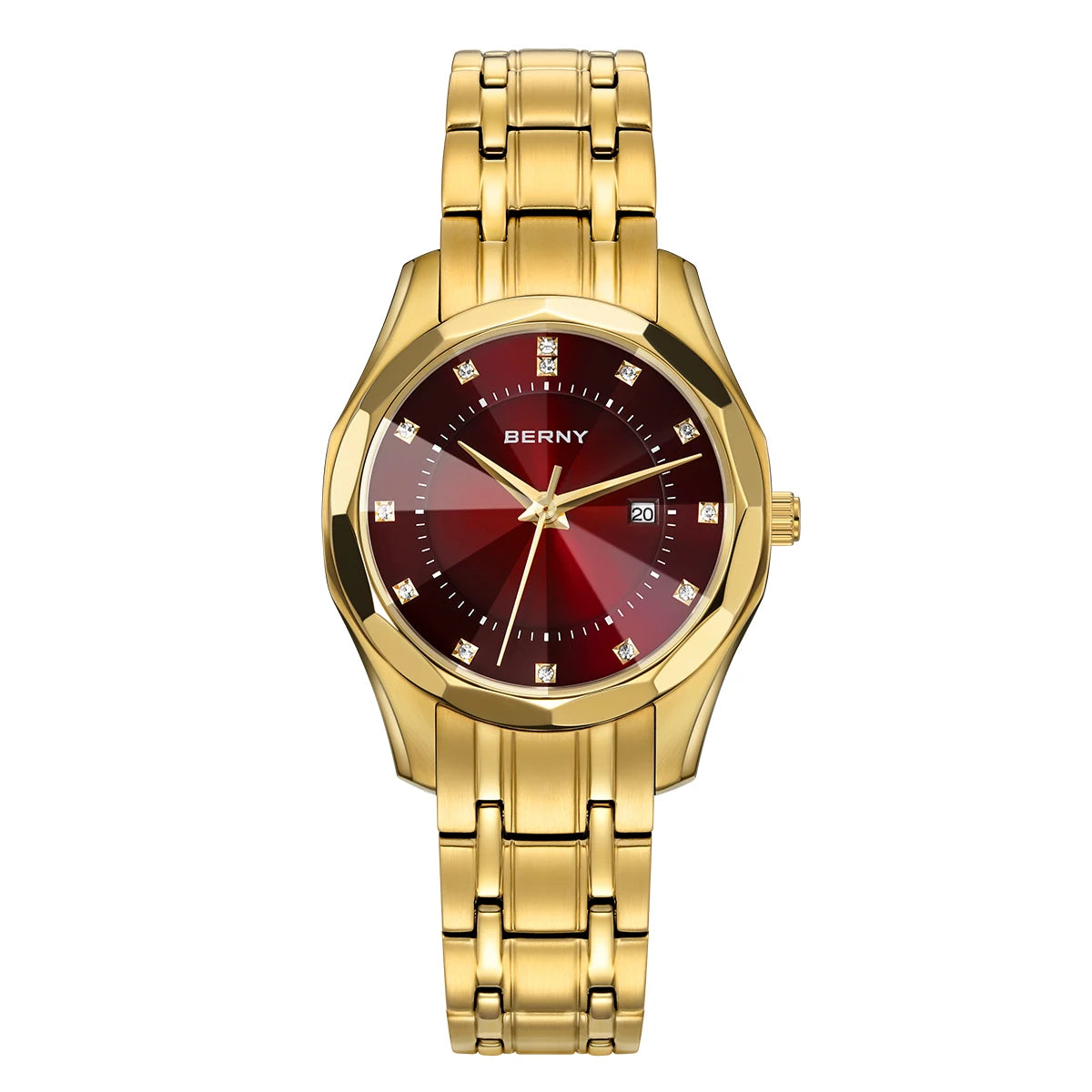 BERNY DIAMOND | Women's Stainless Steel Quartz Watch