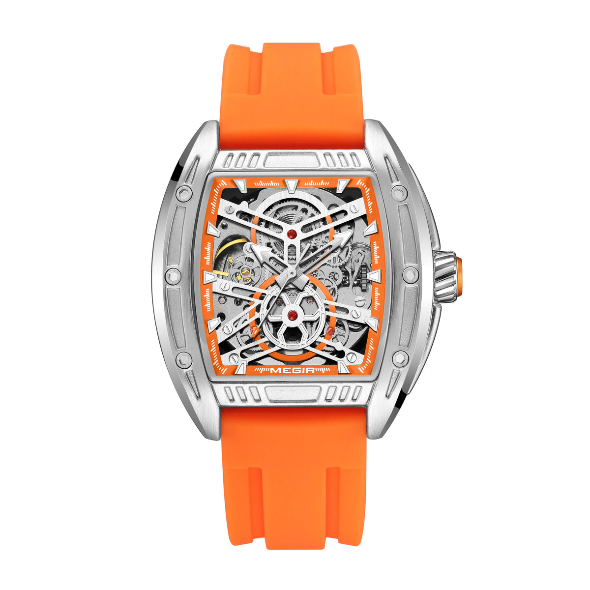 PULSAR | Men's Luminous Automatic Tonneau Sport Watch