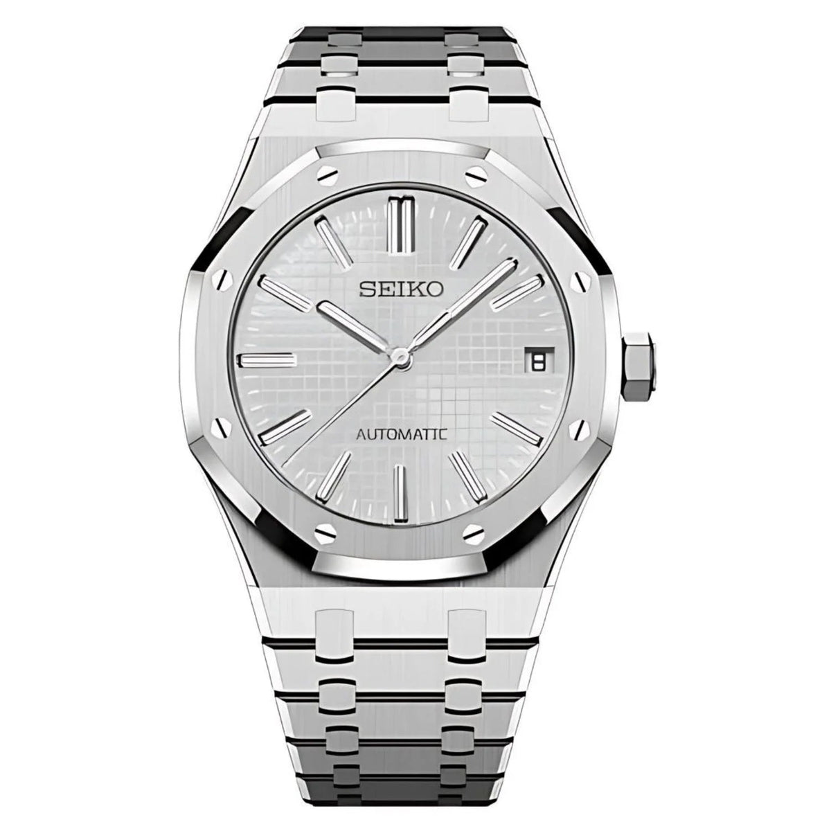 SEIKOAK | Royal Silver MOD 41mm 316L Stainless Steel - Automatic Watch