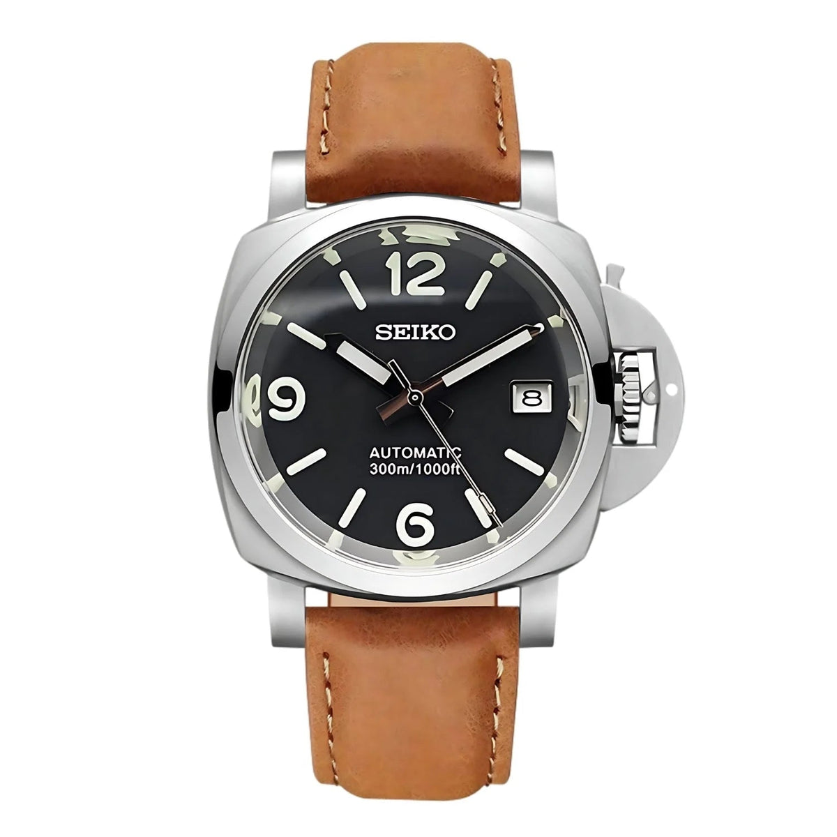 PANEIKO | Regatta MOD Oak Brown Edition Automatic 316L Stainless Steel Watch