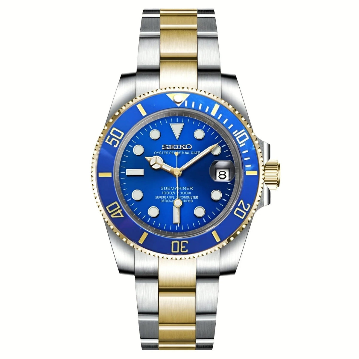SEIKOSUB | Marine Master MOD Gold Edition 316L Stainless Steel - Automatic Watch