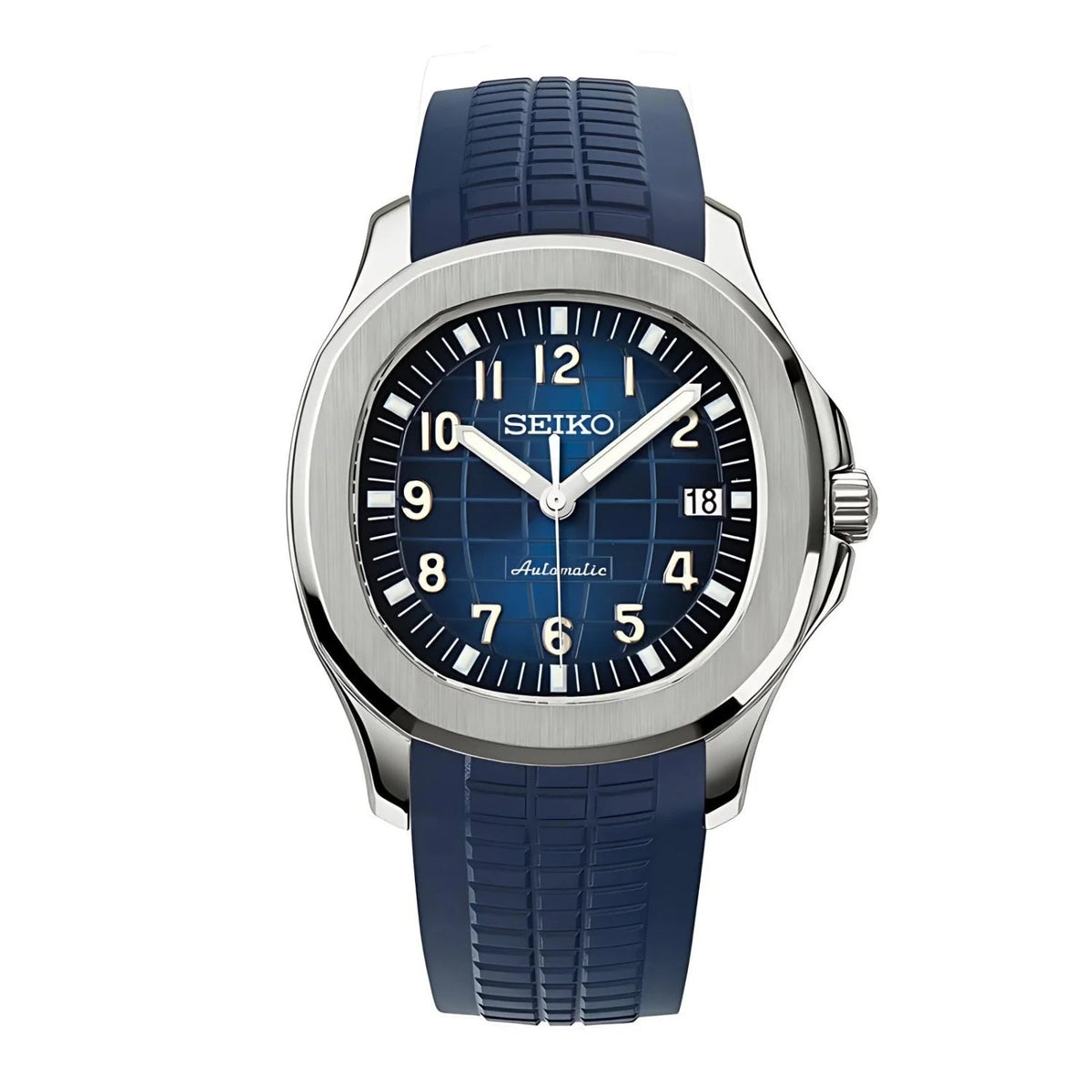 SEIKONAUT | Marine MOD Silver Edition 316L Stainless Steel - Automatic Watch