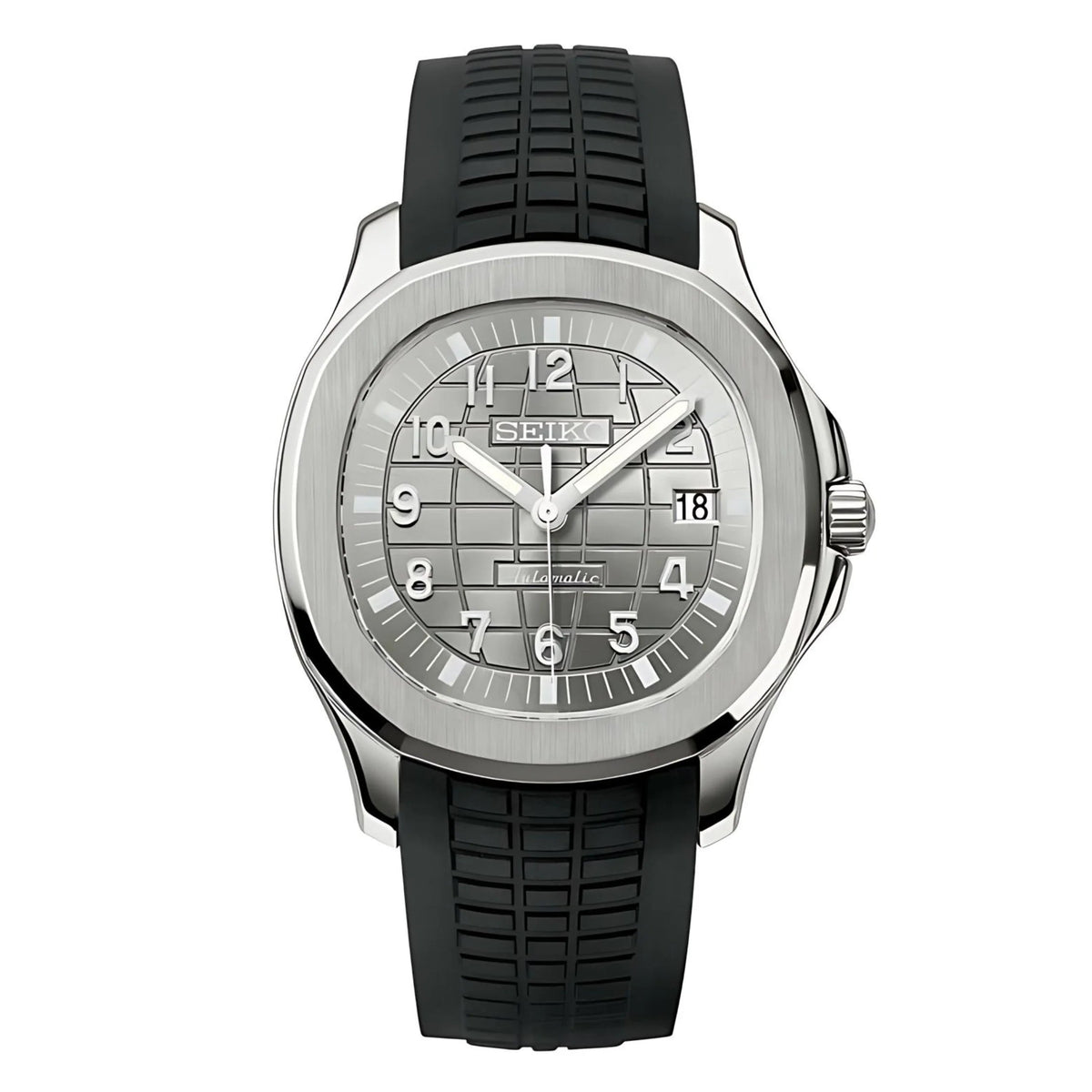 SEIKONAUT | Black MOD Silver Edition 316L Stainless Steel - Automatic Watch
