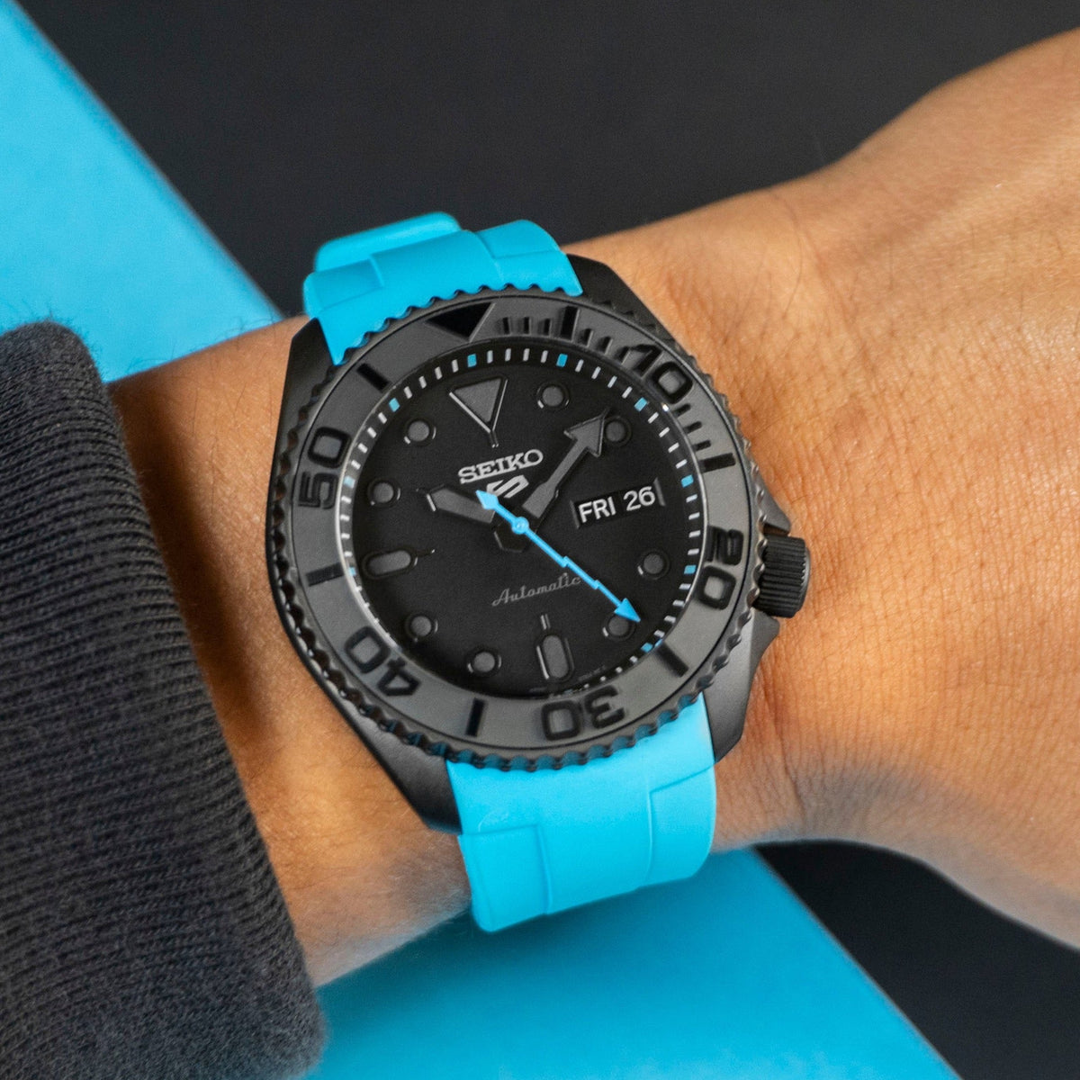 SKX07| Seiko Mod SKX Blue Edition