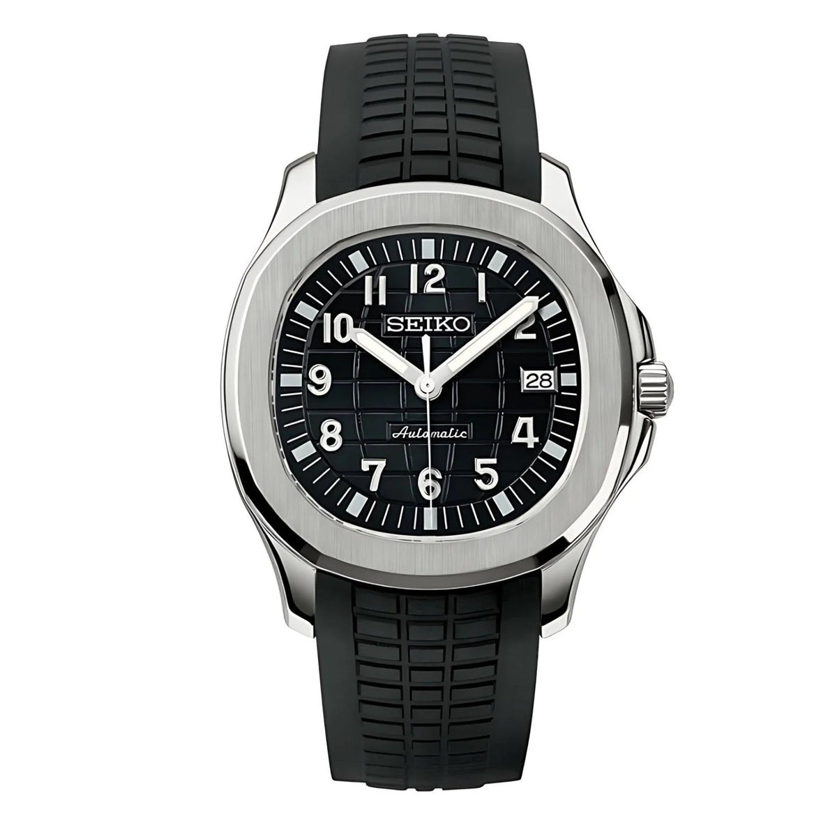 SEIKONAUT | Midnight MOD Silver Edition 316L Stainless Steel - Automatic Watch