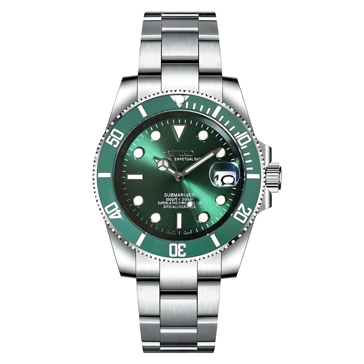 SEIKOSUB | Hulk Submariner MOD Vintage Edition - Automatic Watch
